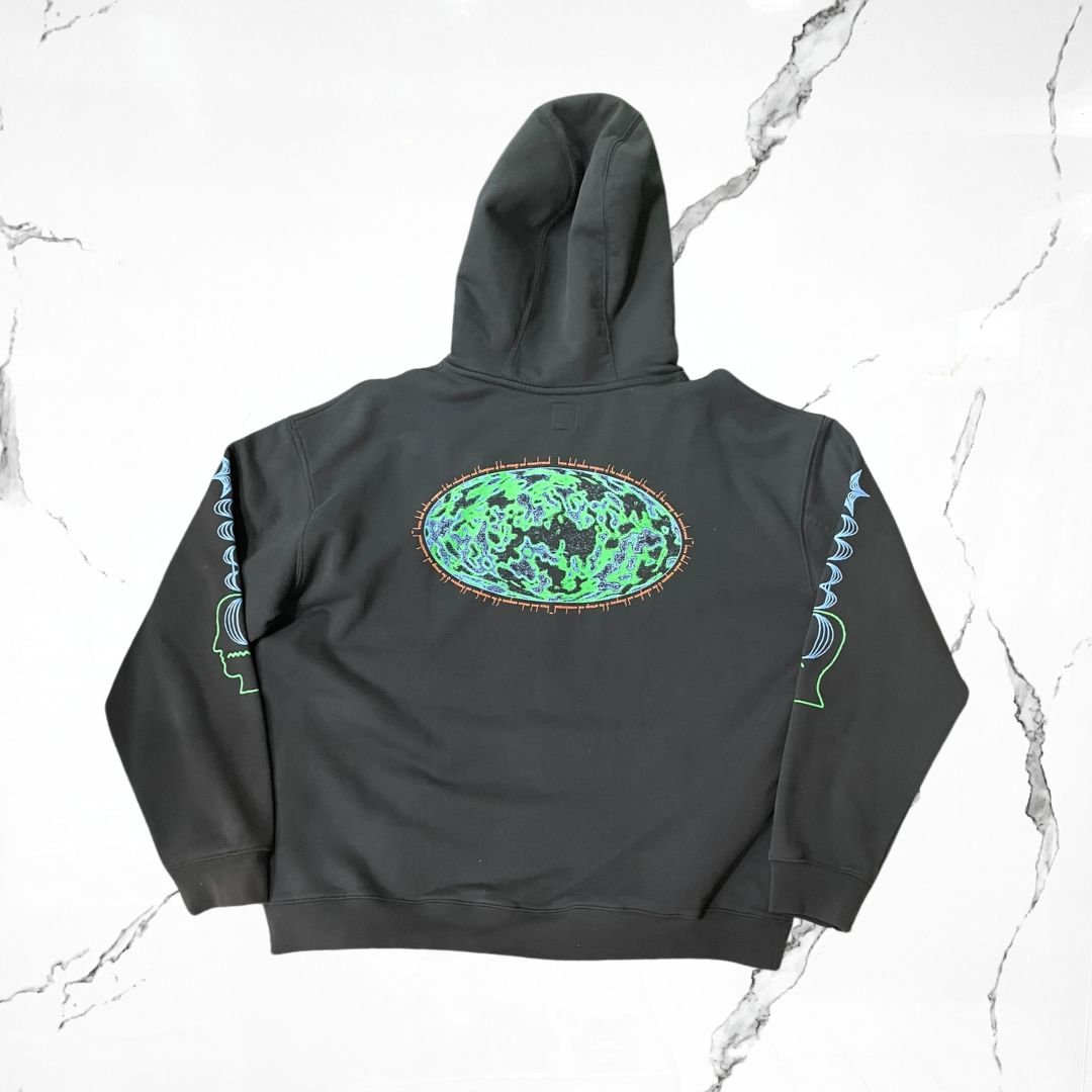 Brain Dead Videosphere Black Hoodie - Urban Utility