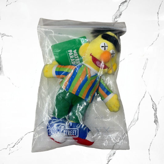 KAWS & Sesame Street Bert Plush Keychain - Urban Utility