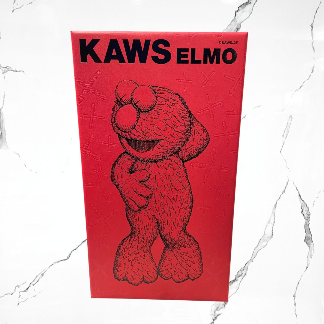 KAWS & Sesame Street Elmo Vinyl Figure - Urban Utility