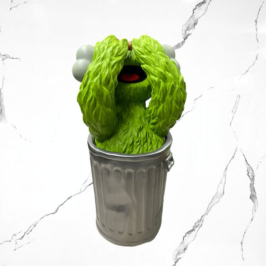 KAWS & Sesame Street Oscar Vinyl Figure - Urban Utility