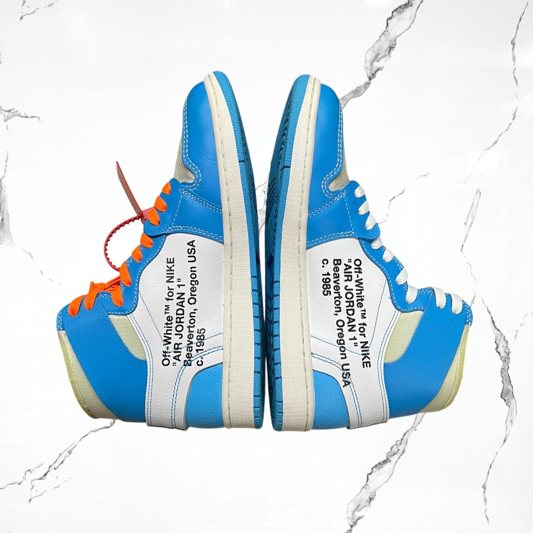 Jordan 1 High UNC Off White (De Uso) - Urban Utility