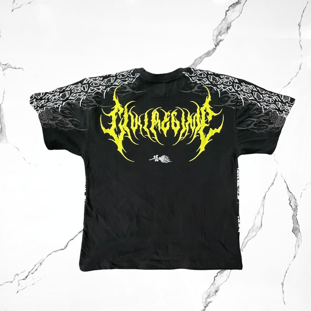 Civil Regime x Nickelodeon Spongenbob Squarepants Spongenbob Slime Black T-shirt - Urban Utility