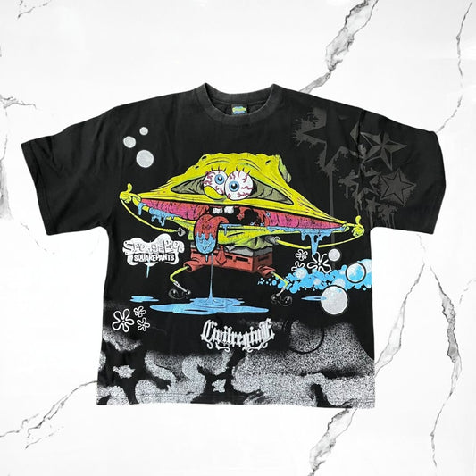 Civil Regime x Nickelodeon Spongenbob Squarepants Spongebob T-shirt - Urban Utility