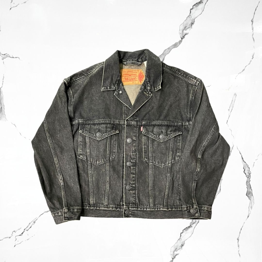 Levi's x Jordan Denim Black Wash Jacket - Urban Utility