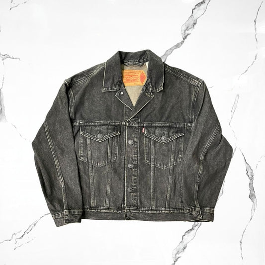 Levi's x Jordan Denim Black Wash Jacket - Urban Utility
