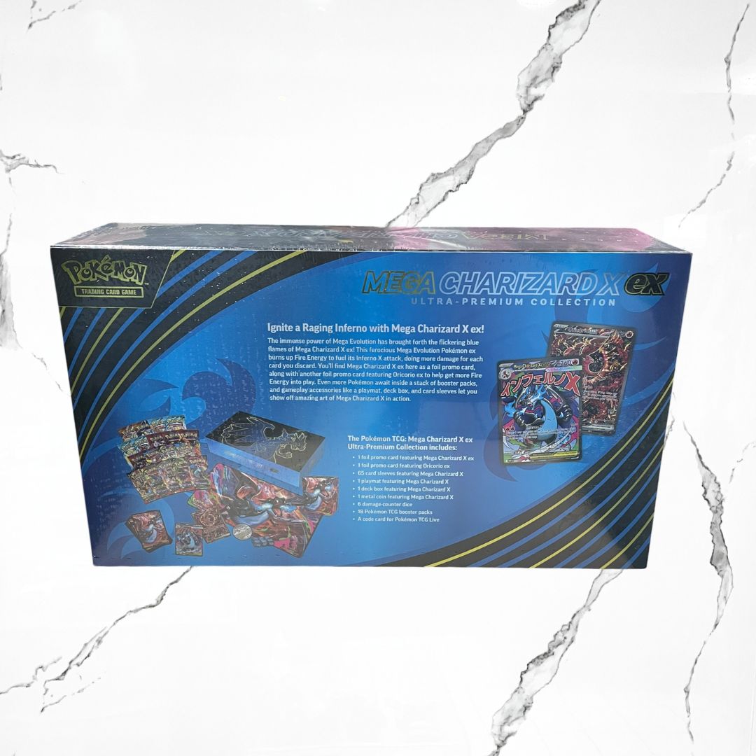 Pokemon Mega Charizard X EX Ultra‑Premium Collection - Urban Utility