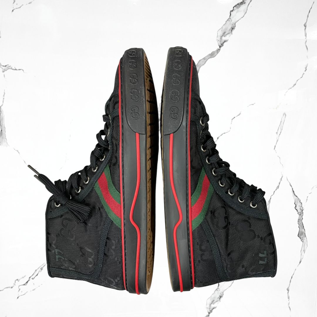 Gucci Off The Grid High Top Black GG (De Uso) - Urban Utility