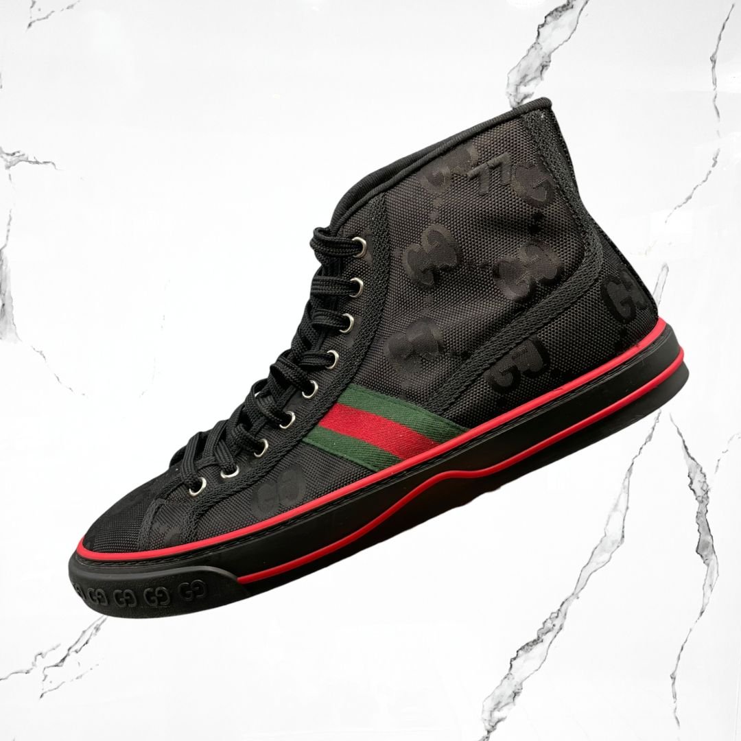 Gucci Off The Grid High Top Black GG (De Uso) - Urban Utility