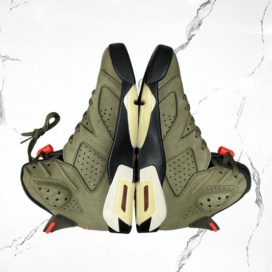Jordan 6 Travis Scott Olive (De uso) - Urban Utility