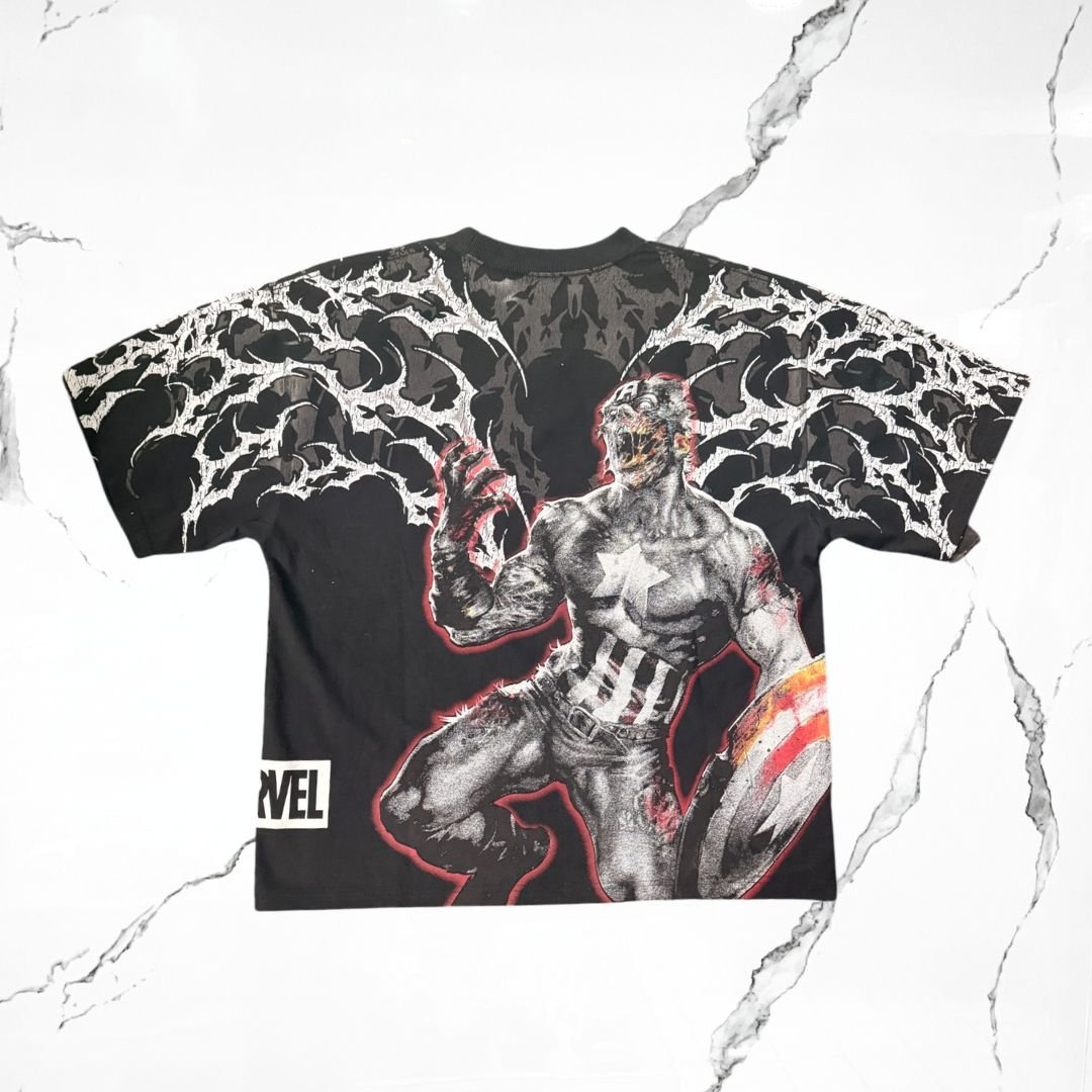 Civil Regime x Marvel Captain America T-Shirt - Urban Utility