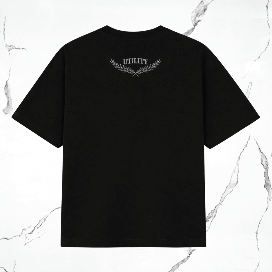 Utility Warrior Black White T-Shirt - Urban Utility