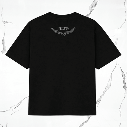 Utility Warrior Black White T-Shirt - Urban Utility