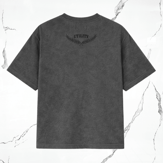 Utility Warrior Grey Black T-Shirt - Urban Utility
