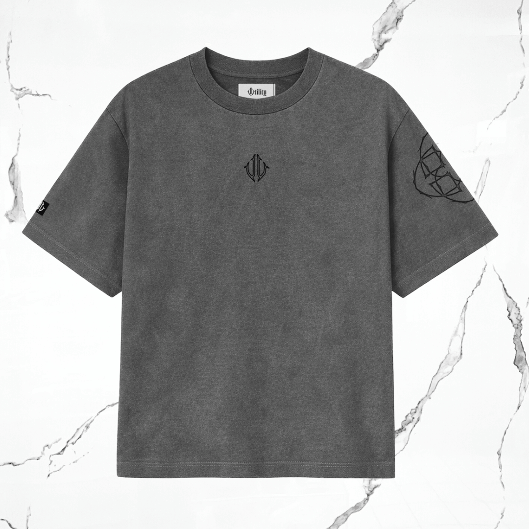 Utility Bite v3 Grey Black T-Shirt