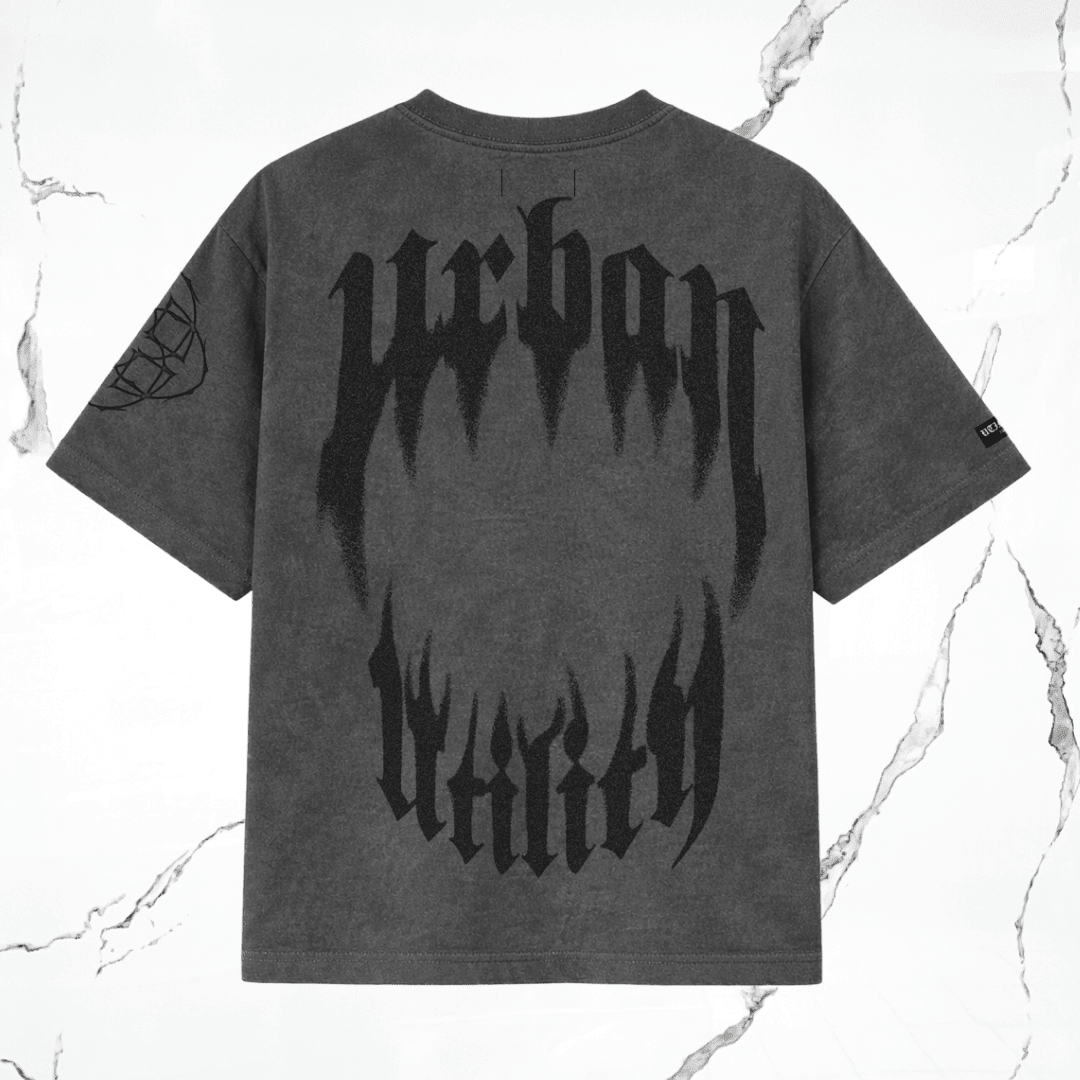 Utility Bite v3 Grey Black T-Shirt - Urban Utility