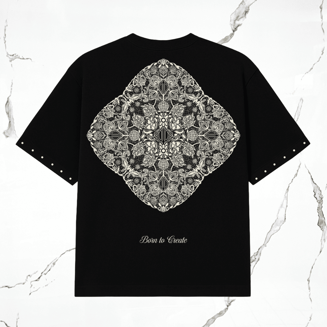 Utility Nana's Black Cream T-Shirt - Urban Utility