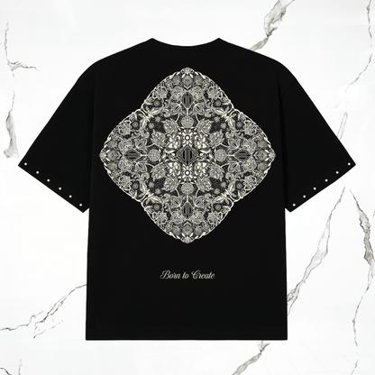Utility Nana's Black Cream T-Shirt - Urban Utility
