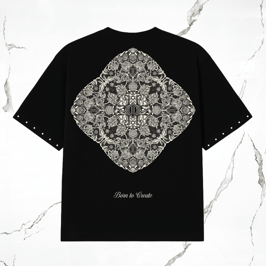 Utility Nana's Black Cream T-Shirt - Urban Utility