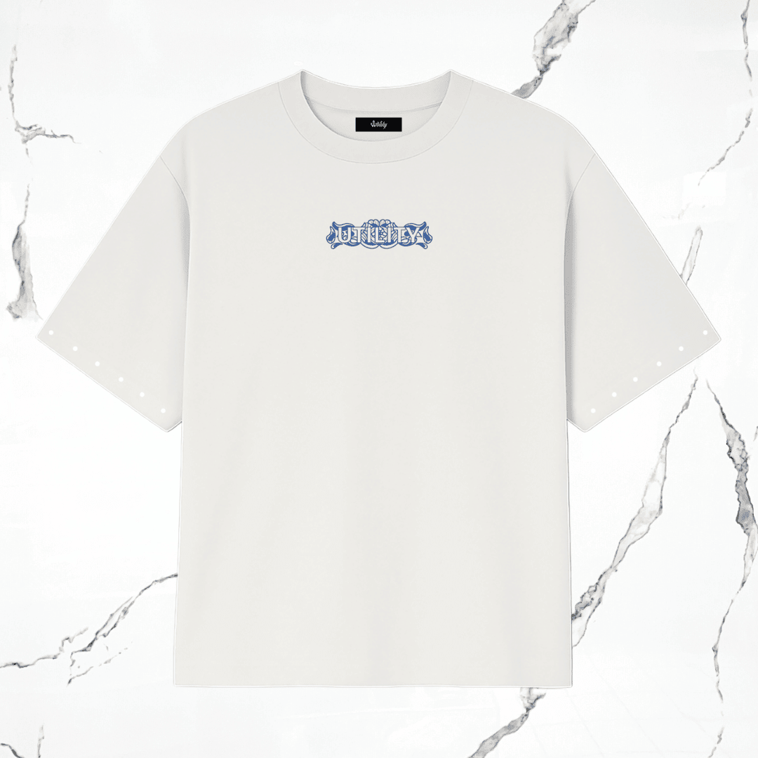 Utility Nana's White Blue T-Shirt - Urban Utility