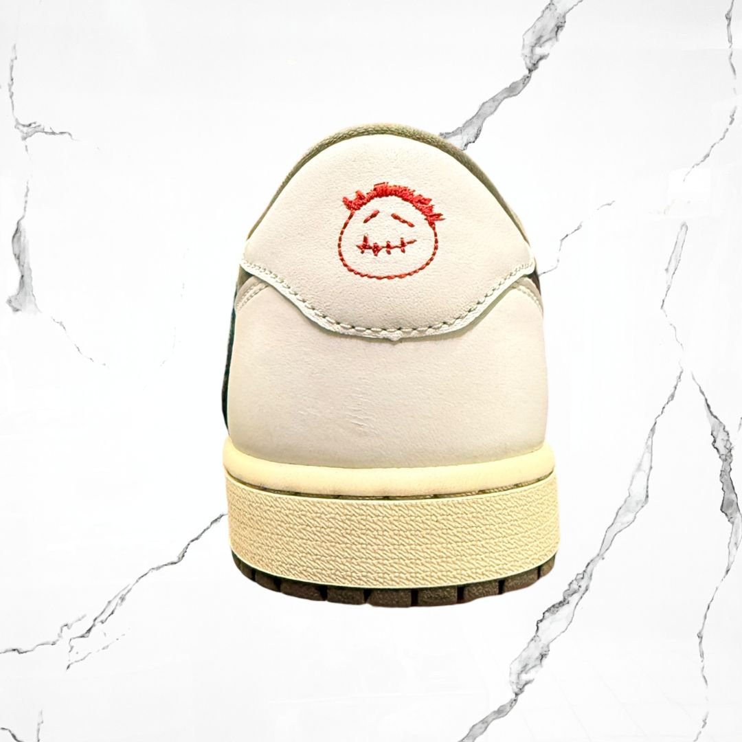 Jordan 1 Low OG Travis Scott Medium Olive (De Uso) - Urban Utility