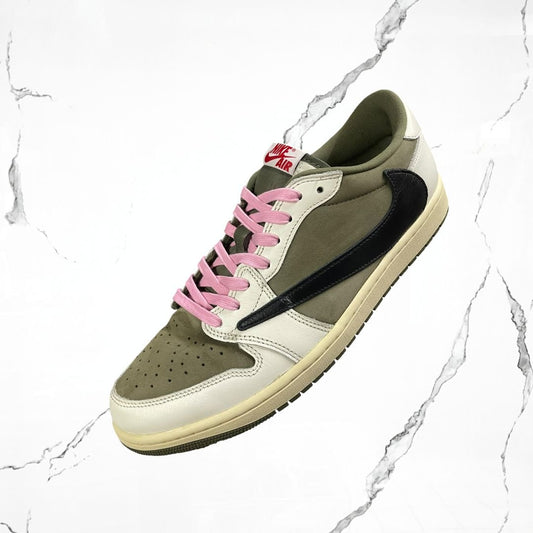 Jordan 1 Low OG Travis Scott Medium Olive (De Uso) - Urban Utility