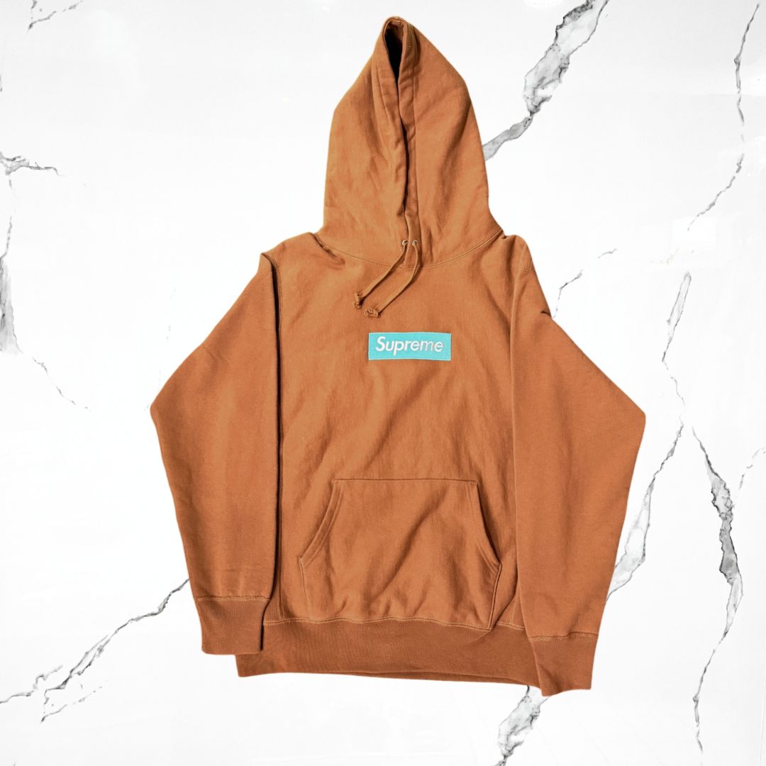 Supreme Box Logo Rust Hoodie - Urban Utility