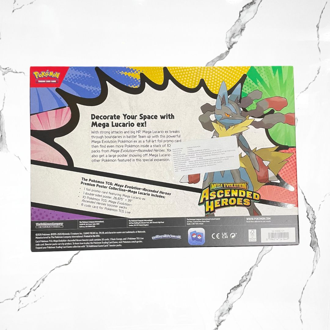 Pokémon Training Card Game Mega Evolution Ascended Heroes Mega Lucario