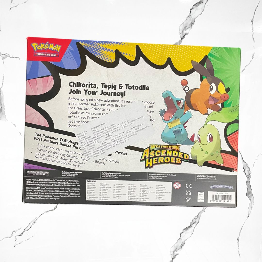 Pokémon Training Card Game Mega Evolution Ascended Heroes Firt Partners