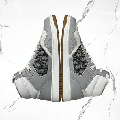 Dior B27 High Grey White Beige Black Dior Oblique Jacquard (De Uso) - Urban Utility