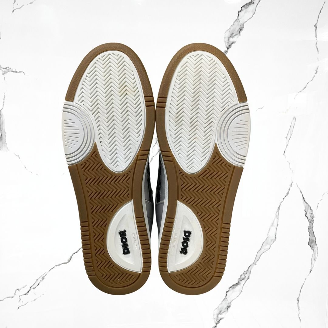 Dior B27 High Grey White Beige Black Dior Oblique Jacquard (De Uso) - Urban Utility