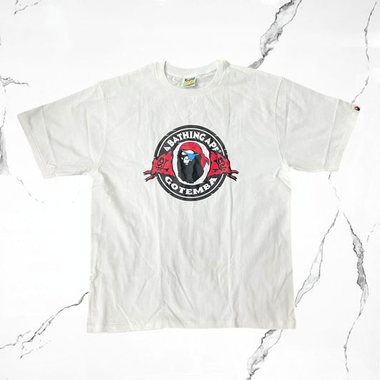 A Bathing Ape Gotemba White T-shirt - Urban Utility