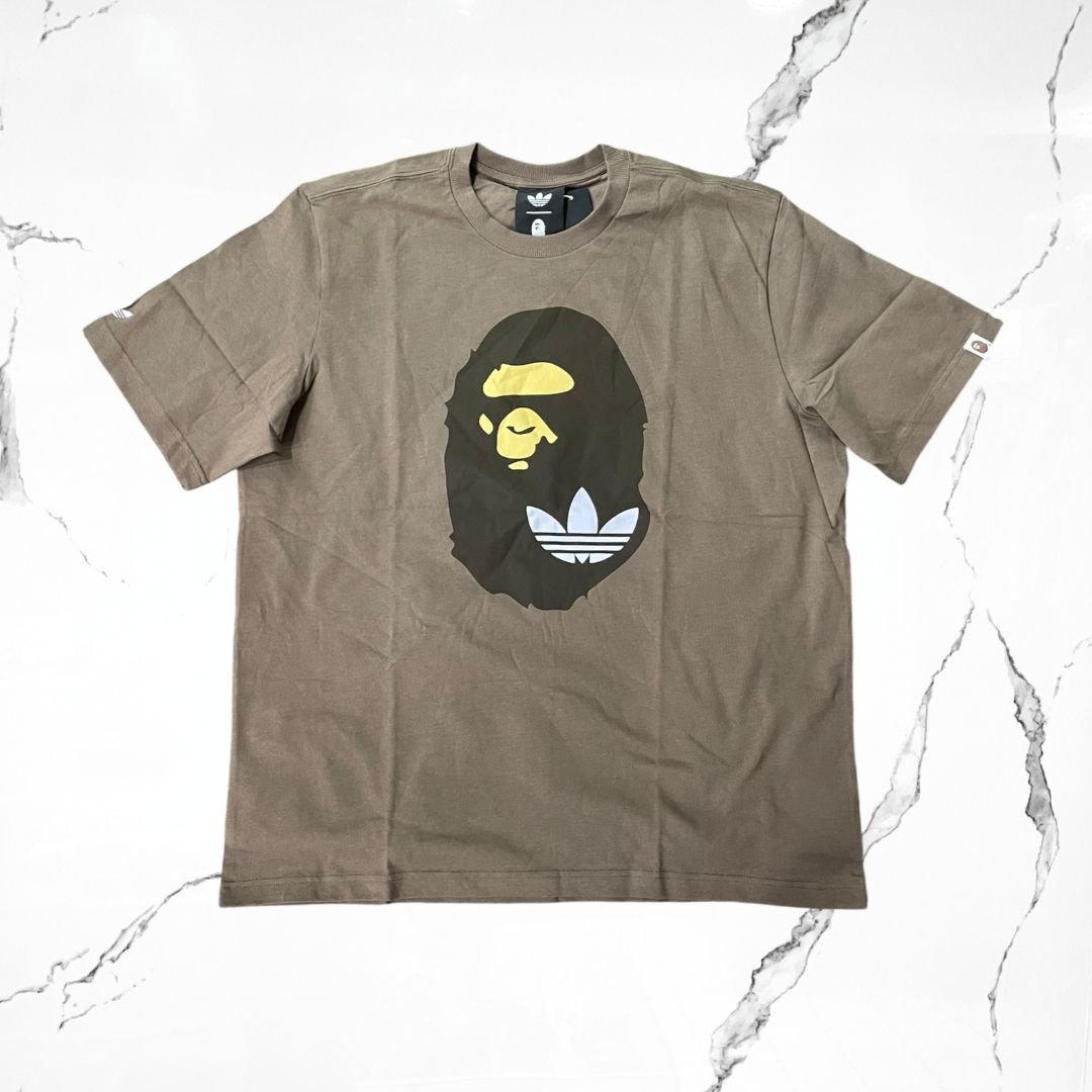 A Bathing Ape Ape Shall Never Kill Ape Brown T-shirt - Urban Utility