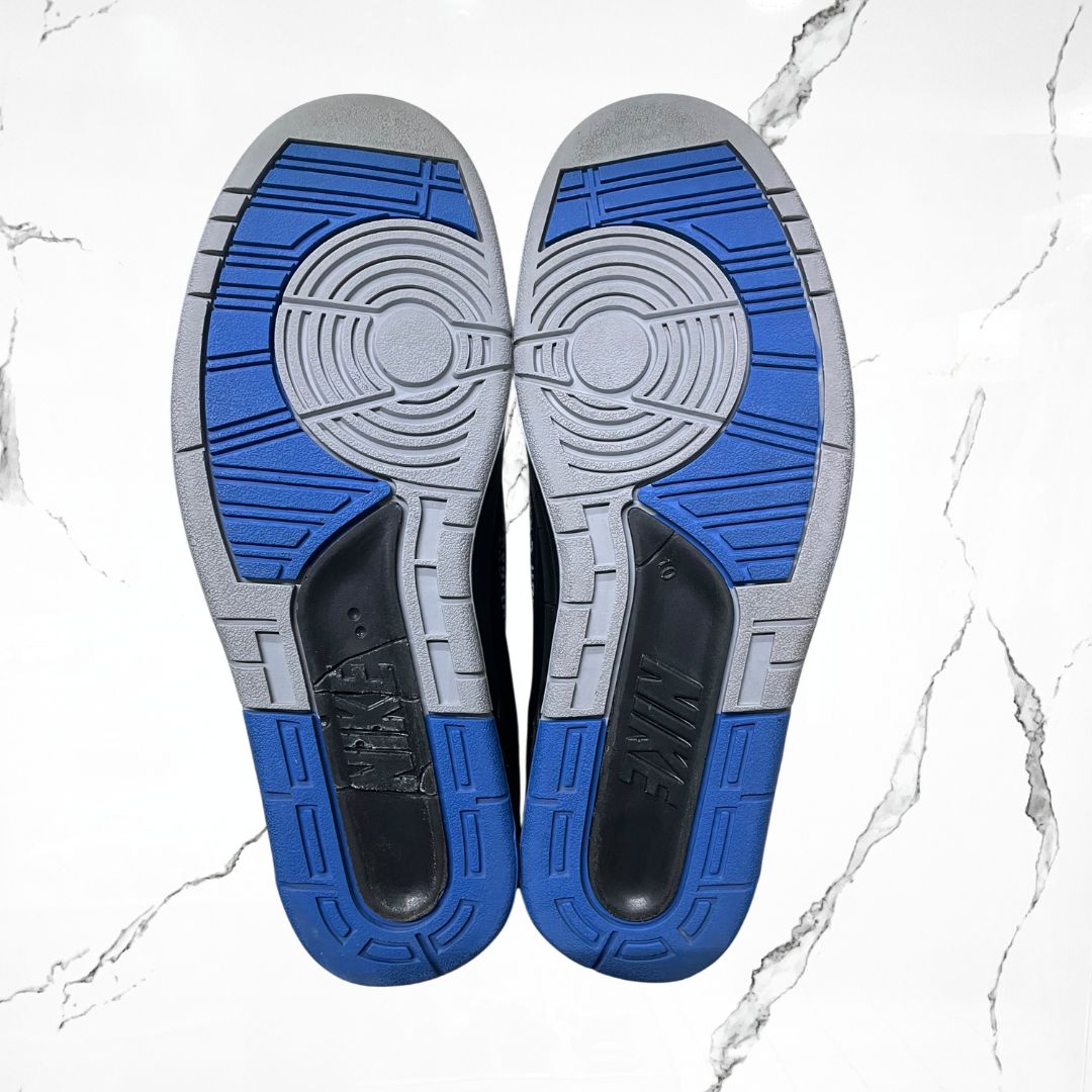 Jordan 2 Low Off-White Black Blue (De Uso)