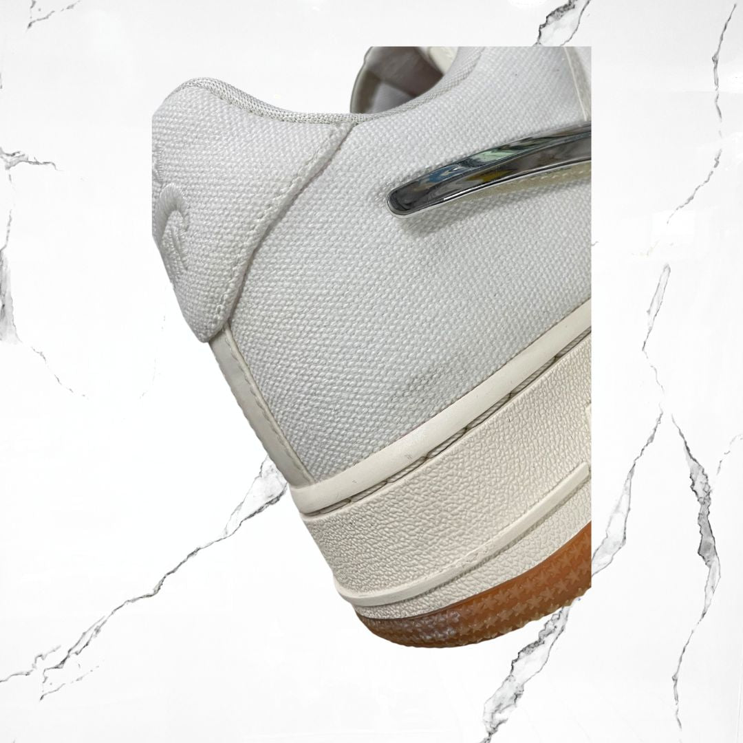 Nike Air Force 1 Low Travis Scott Sail (De Uso)