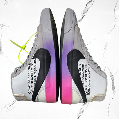 Nike Blazer Mid Off - White Wolf Grey Serena Queen (De Uso) - Urban Utility