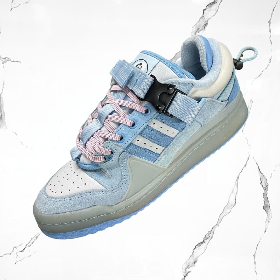 Adidas Forum Buckle Low Bad Bunny Blue Tint (De Uso) - Urban Utility