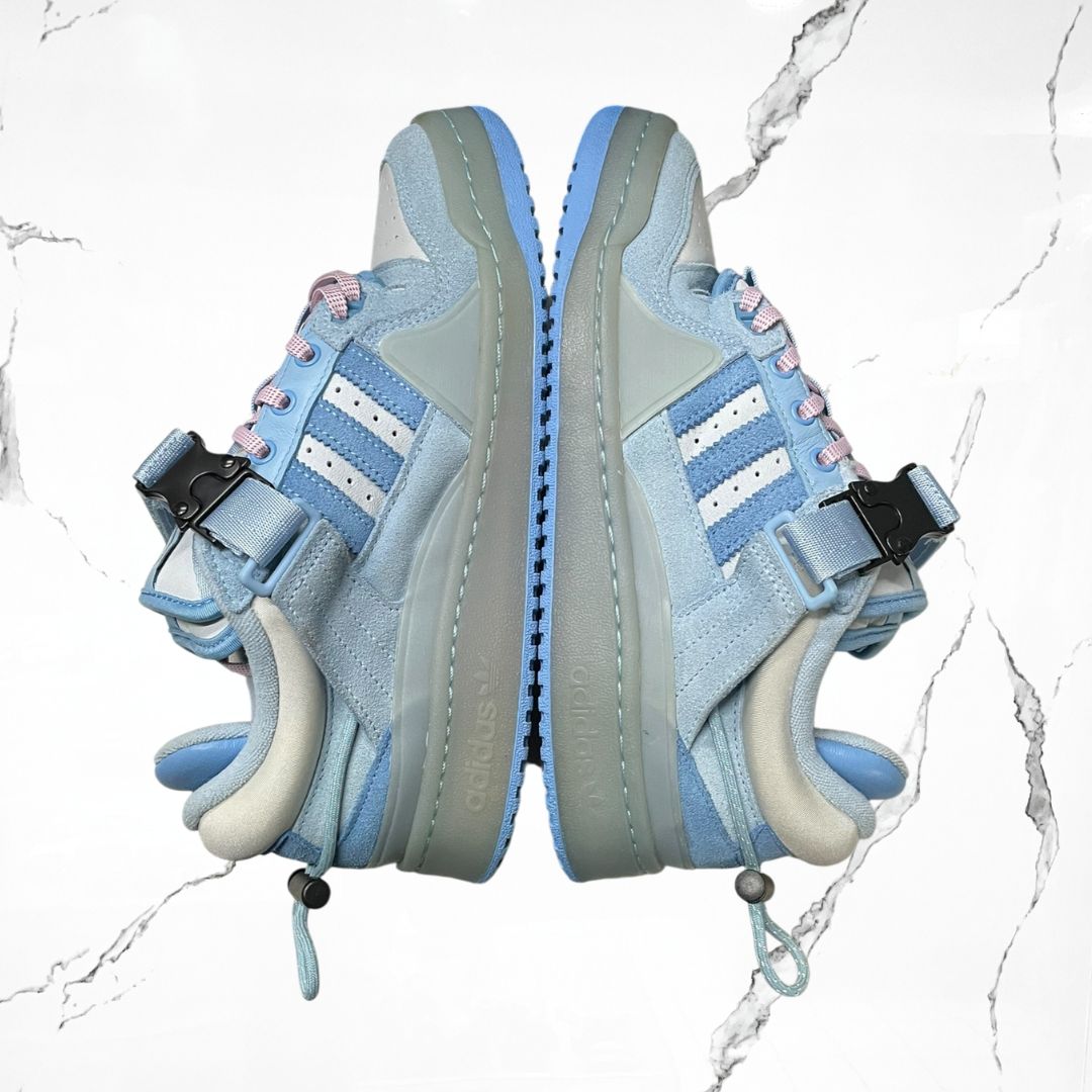 Adidas Forum Buckle Low Bad Bunny Blue Tint (De Uso)