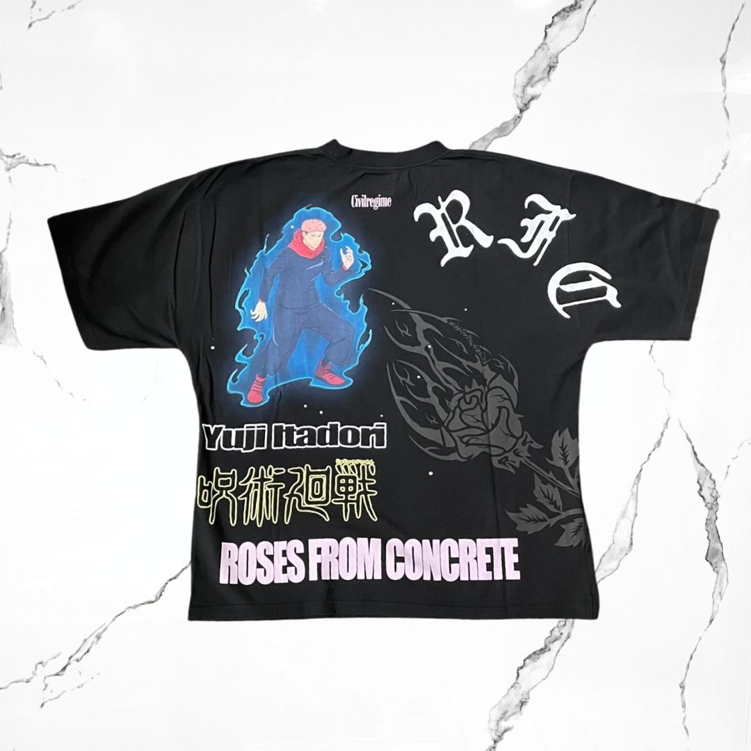 Civilregime x Jujutsu Kaisen Yuji Itadori T-shirt - Urban Utility