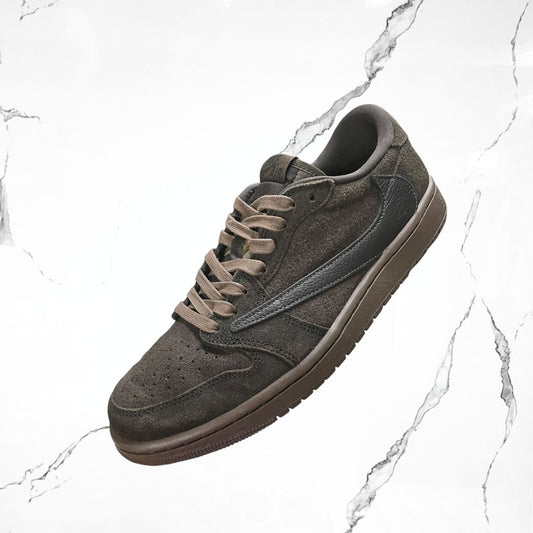 Jordan 1 Low Travis Scott Velvet Brown (De Uso) - Urban Utility