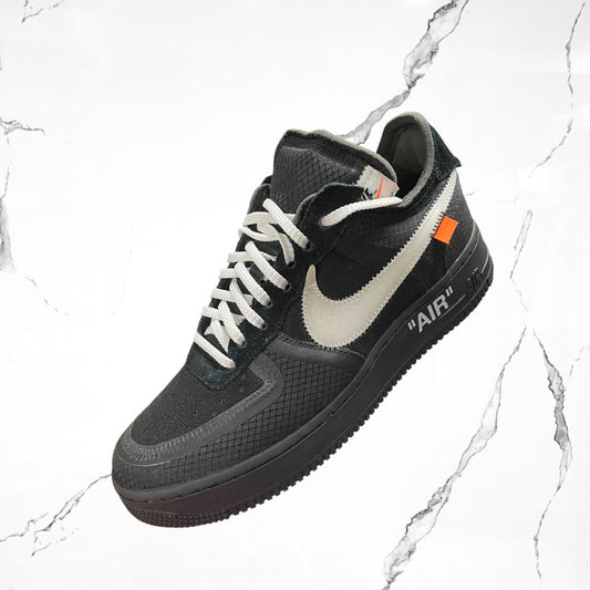 Air Force 1 Low Off - White Black White (De Uso) - Urban Utility