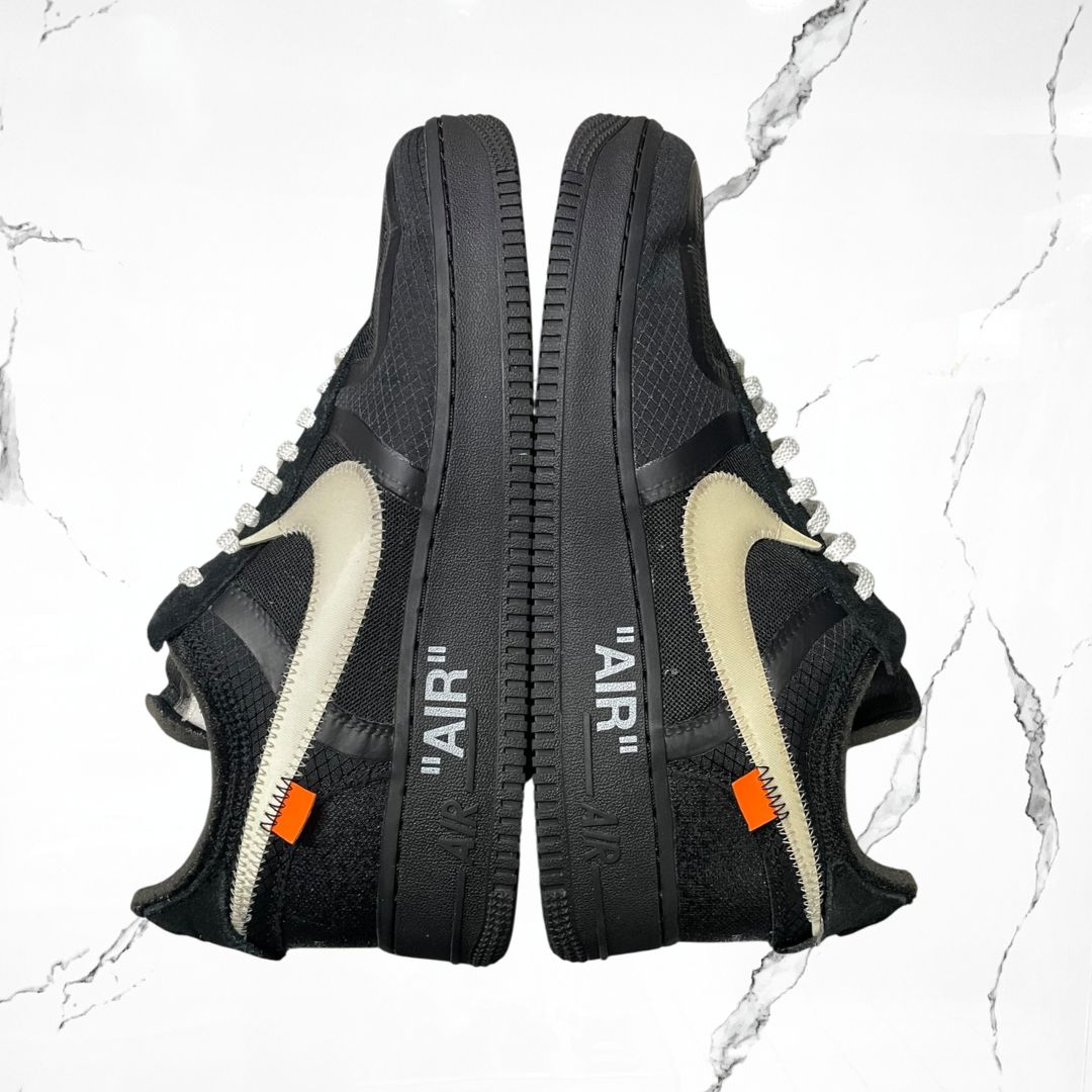 Nike Air Force 1 Low Off - White Black White (De Uso) - Urban Utility