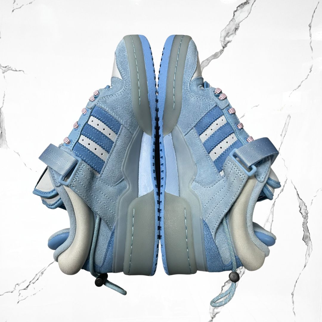 Adidas Forum Buckle Low Bad Bunny Blue Tint (De uso) - Urban Utility