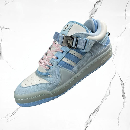 Adidas Forum Buckle Low Bad Bunny Blue Tint (De uso) - Urban Utility