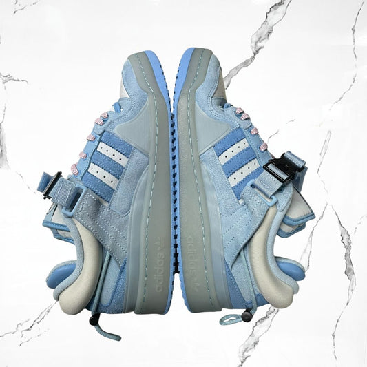 Adidas Forum Buckle Low Bad Bunny Blue Tint (De uso) - Urban Utility