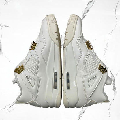 Jordan 4 Metallic Gold (W) (De Uso) - Urban Utility