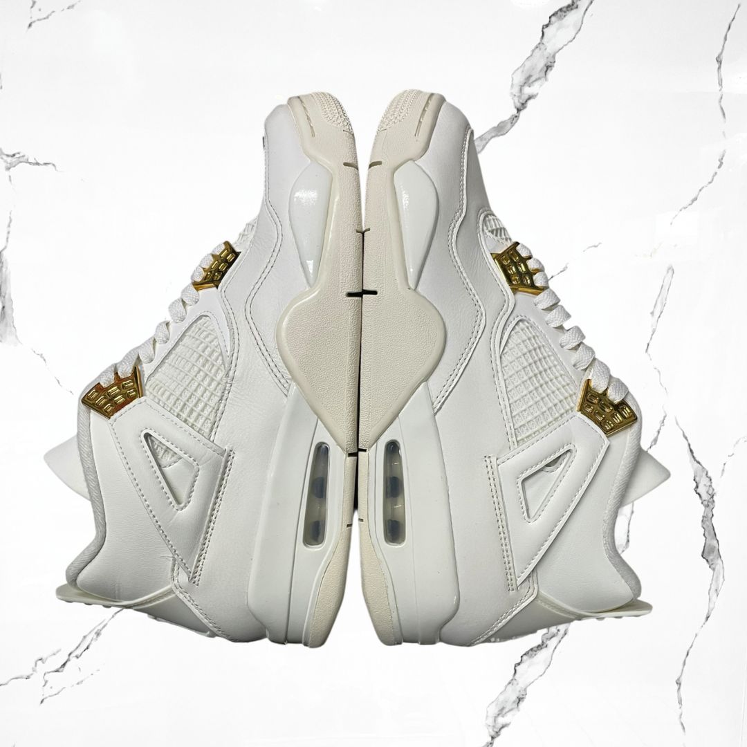 Jordan 4 Metallic Gold (W) (De Uso) - Urban Utility