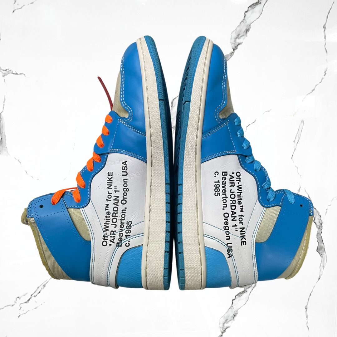 Jordan 1 High UNC Off White (De Uso) - Urban Utility