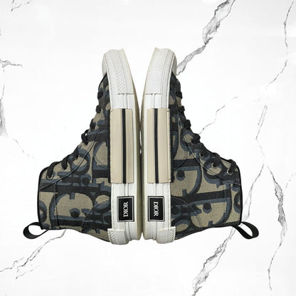 Dior B23 High Maxi Dior Oblique Beige Black (De Uso) - Urban Utility
