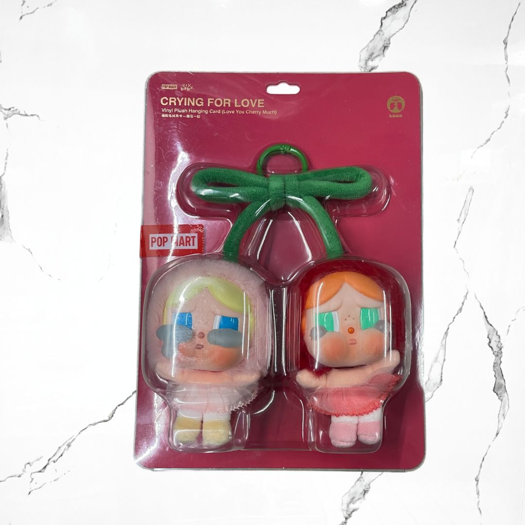 PopMart Crybaby Love You Cherry Much Keychains - Urban Utility