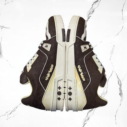 Louis Vuitton by Tyler, the Creator LV Trainer Mocha (De Uso) - Urban Utility